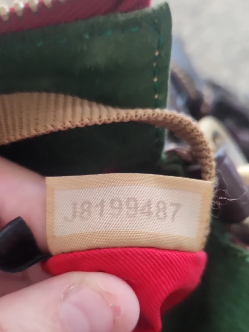 Dooney & Bourke Brown Leather Satchel with Gold Hardware and Red Trim - Picture 4 of 15